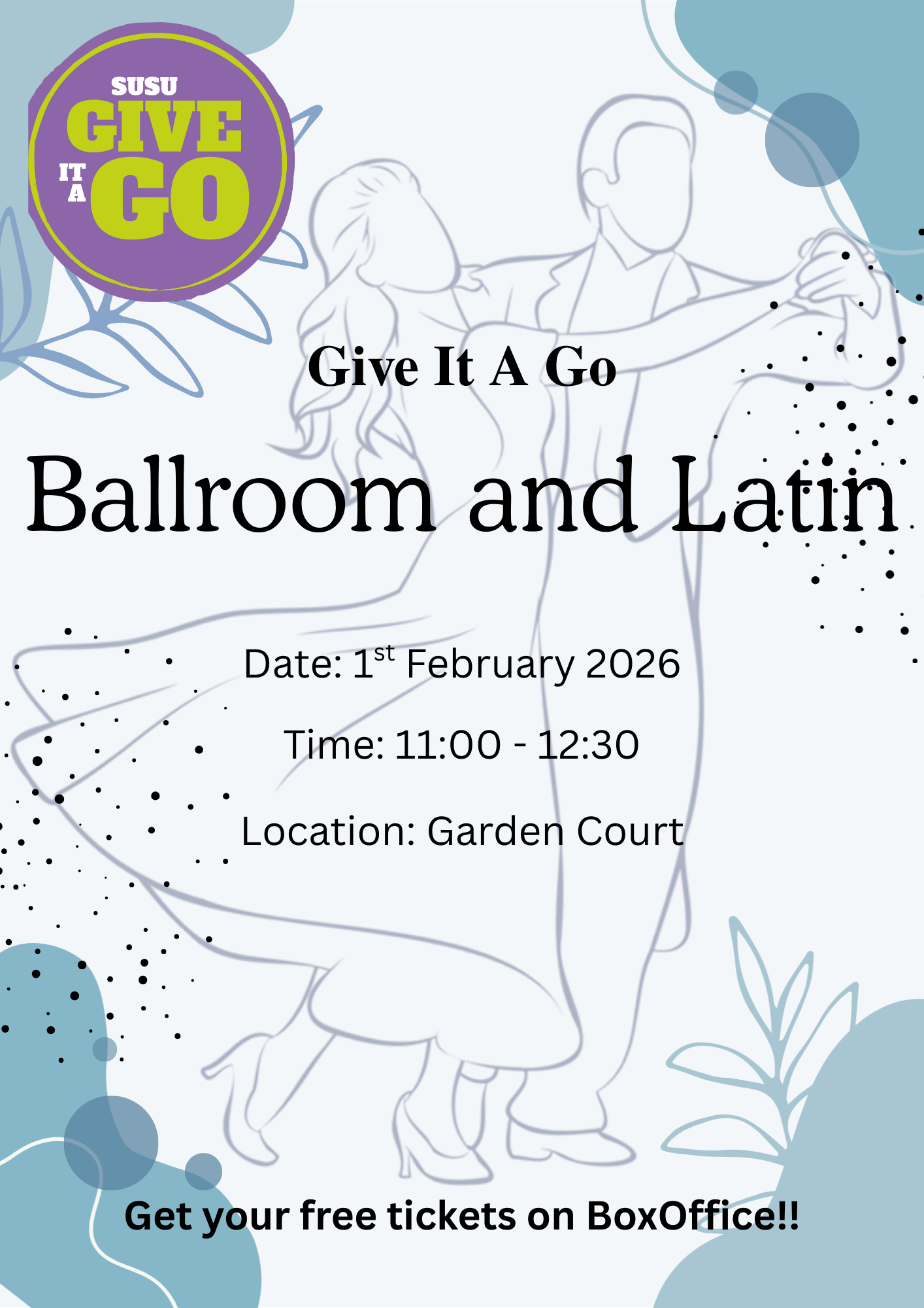 Give It A Go: Ballroom and Latin Taster